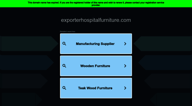 exporterhospitalfurniture.com