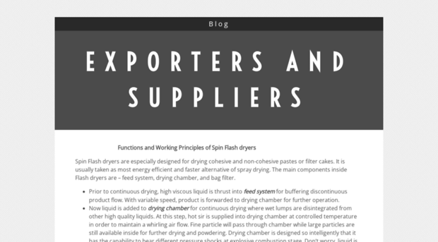 exportersandsuppliers.yolasite.com