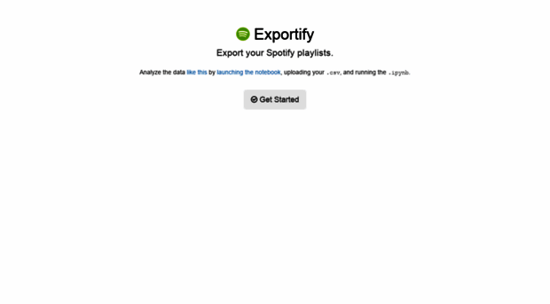 exportify.net