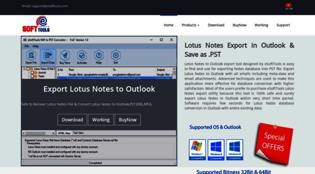 exportlotusnotestooutlook.nsfpstconverter.com