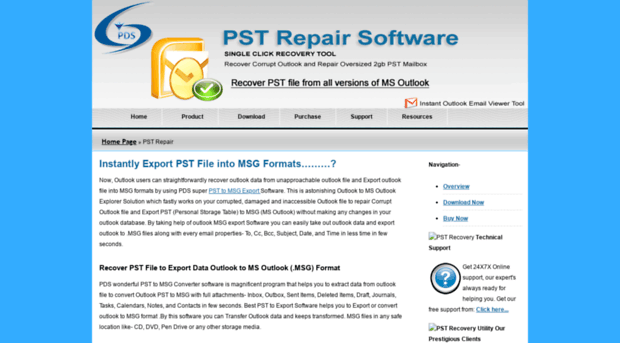 exportpstfiletomsg.pstrepair.org