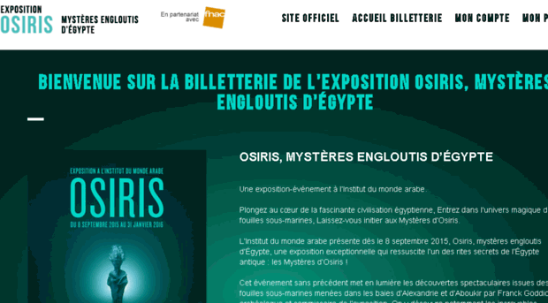 exposition-osiris.fnacspectacles.com