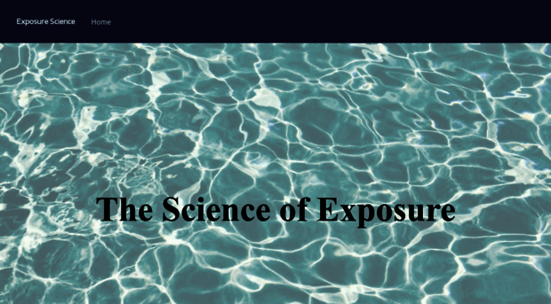 exposurescience.org