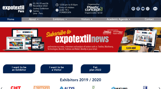 expotextilperu.com