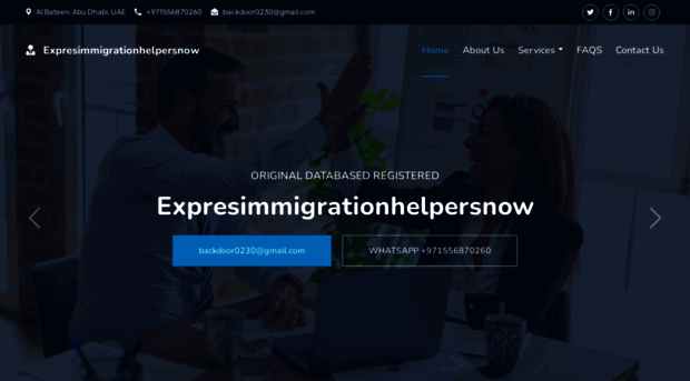 expresimmigrationhelpersnow.com