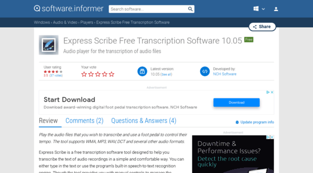 express-scribe.software.informer.com