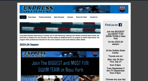 express-swimming.com