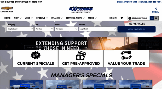 expresschevroletgmc.com