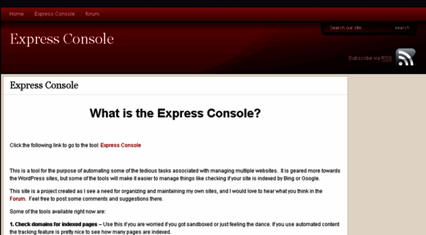 expressconsole.com