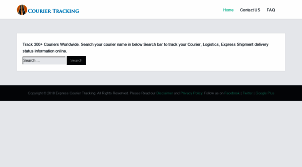 expresscouriertracking.com