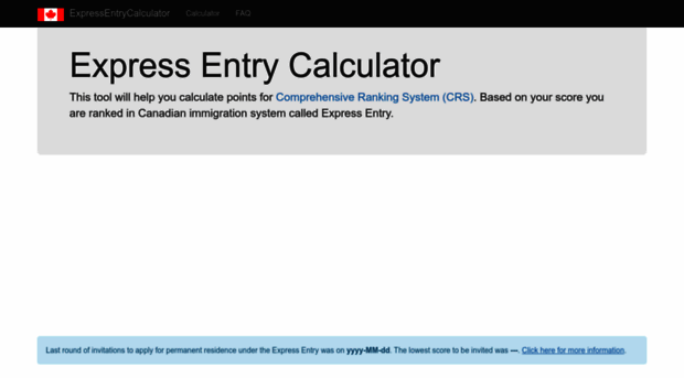 expressentrycalculator.com