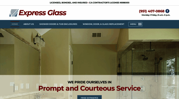 expressglasscorona.com