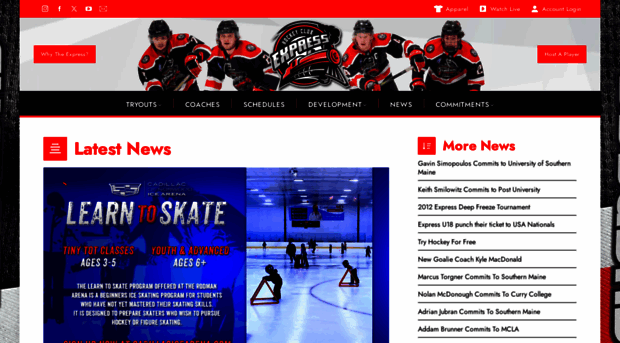 expresshockeyclub.com