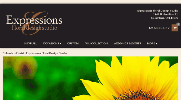 expressionsfloraldesign.com