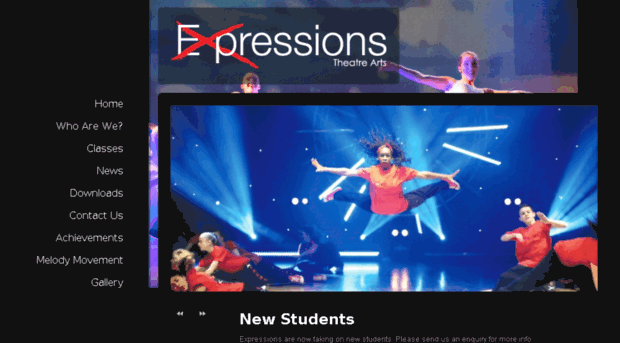 expressionstheatrearts.com