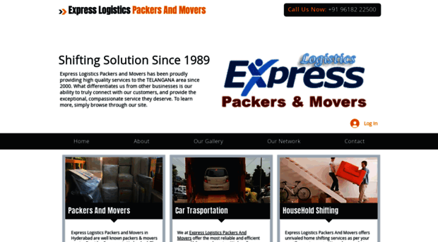expresslogisticspackers.com