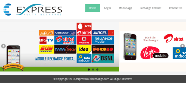 expressmultirecharge.com