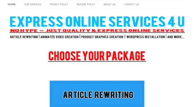 expressonlineservices4u.com