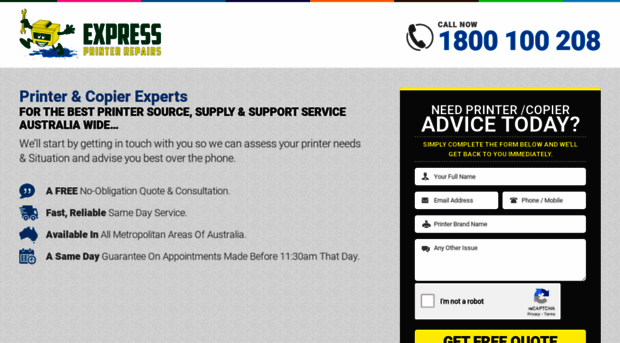 expressprinterrepairs.com.au