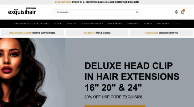 exquisihairextensions.com