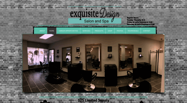 exquisitedesignsalonandspa.com