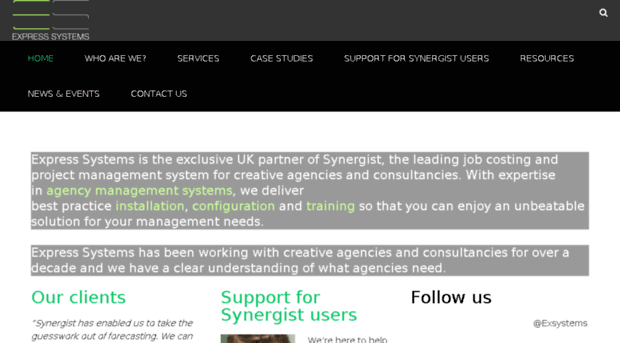 exsystems.co.uk