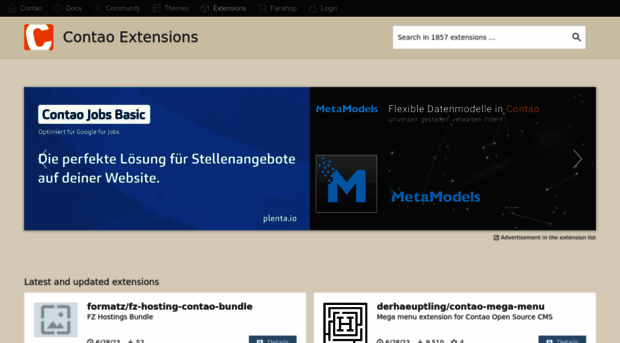 extensions.contao.org