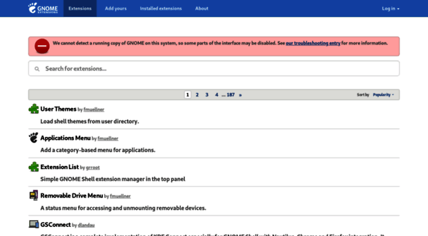 extensions.gnome.org