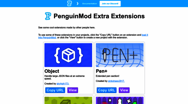 extensions.penguinmod.com