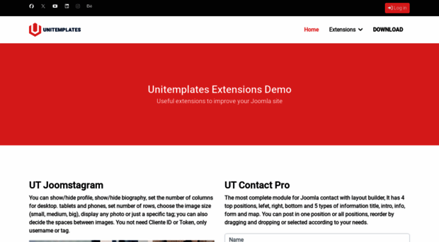 extensions.unitemplates.com