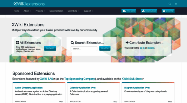 extensions.xwiki.org