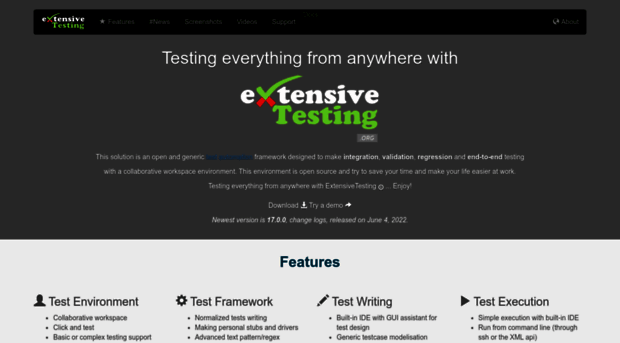 extensivetesting.org