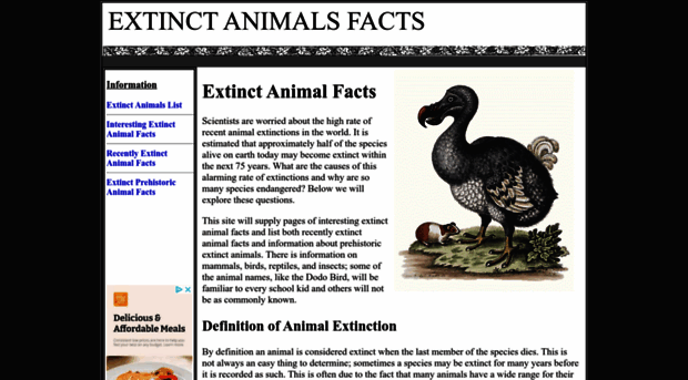 extinct-animals-facts.com