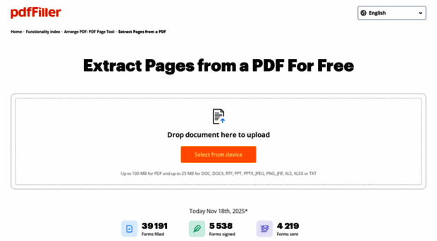 extract-pages-from-pdf.pdffiller.com