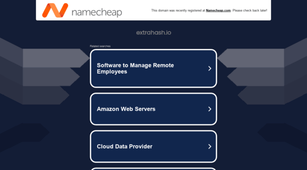 extrahash.io