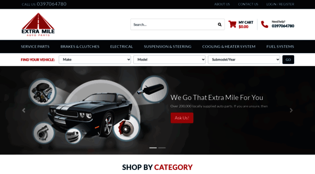 extramileautoparts.com.au