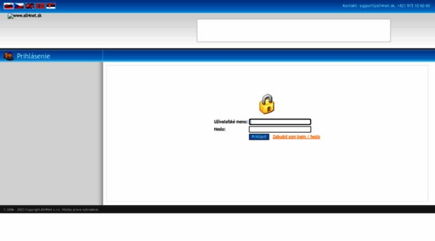extranet.all4net.sk