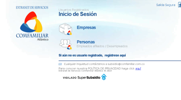 extranet.comfamiliar.com.co