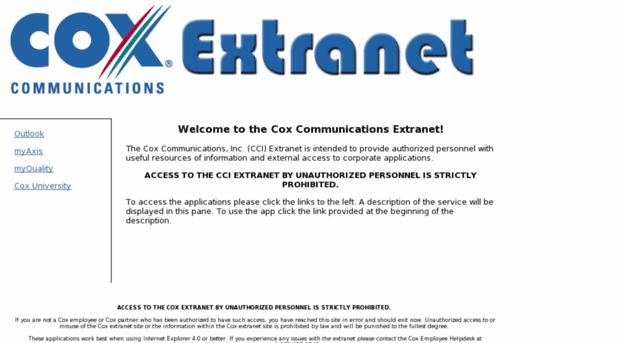 extranet.cox.com