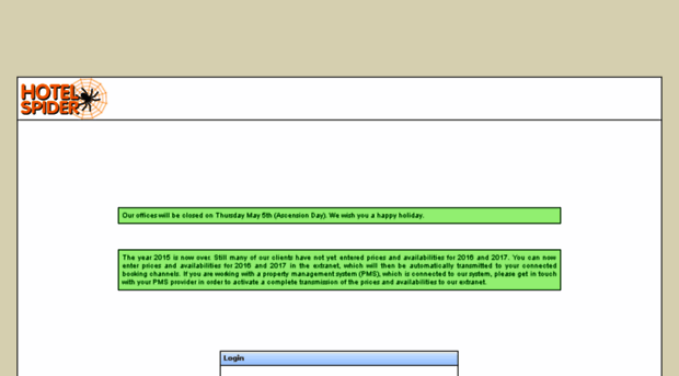 extranet.hotel-spider.com