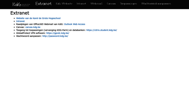 extranet.kdg.be