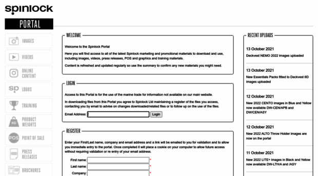 extranet.spinlock.co.uk