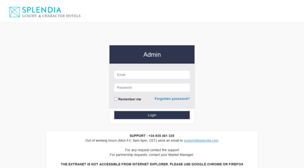 extranet.splendia.com