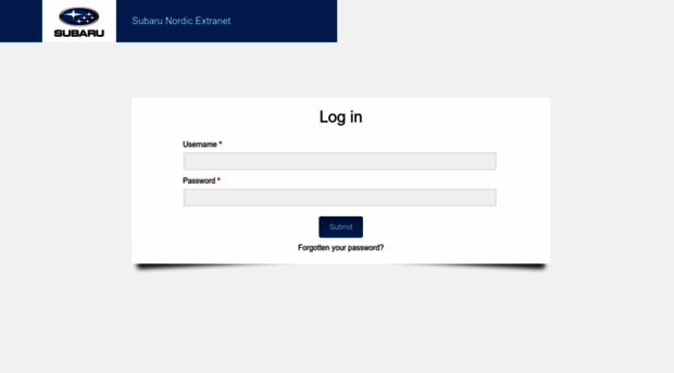 extranet.subaru.se