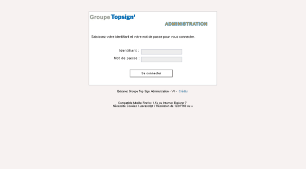 extranet.topsign.fr