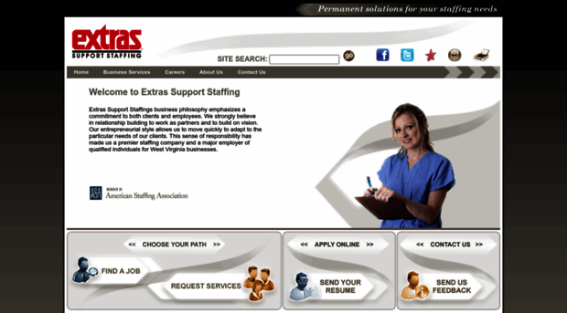 extrasstaffing.com