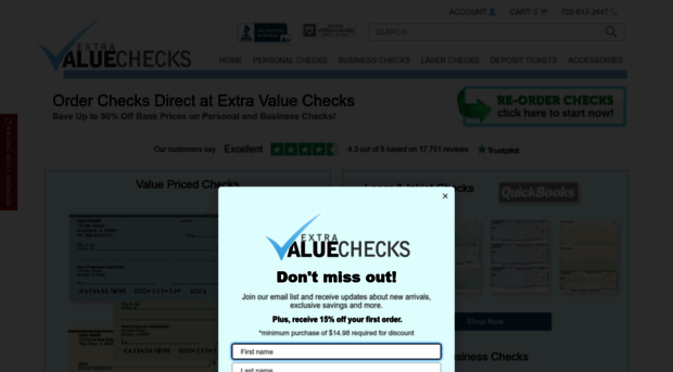 extravaluechecks.com