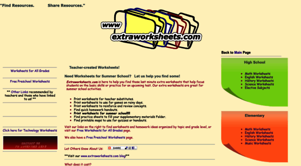 extraworksheets.com