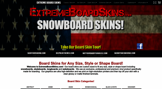 extremeboardskins.com