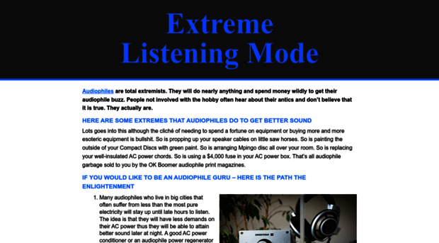 extremelisteningmode.com